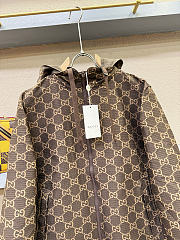 Gucci jacket men brown  - 3