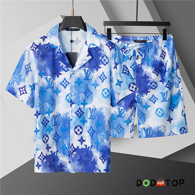 LV Men’s loungewear set 07 - 1