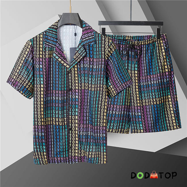LV Men’s loungewear set 09 - 1
