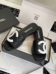 Chanel sandlas white&black - 01 - 5