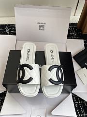 Chanel sandlas white&black - 02 - 1