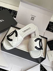 Chanel sandlas white&black - 02 - 4