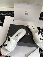 Chanel sandlas white&black - 02 - 3
