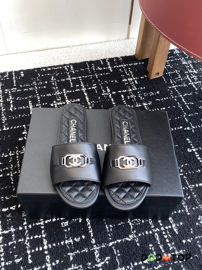 Chanel sandlas black - 10 - 1
