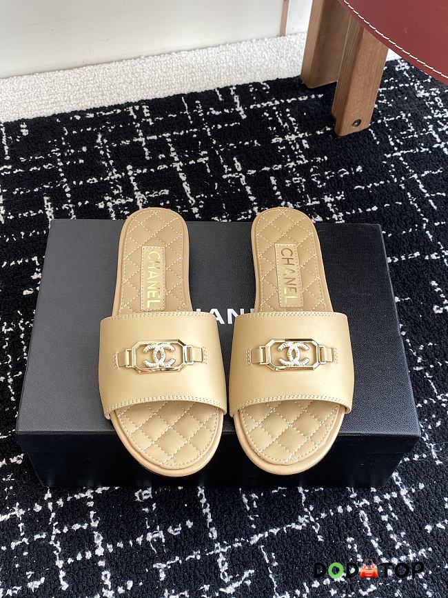 Chanel sandlas beige - 11 - 1