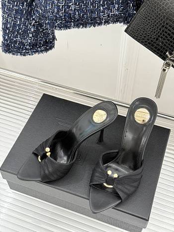 YSL Mulets black