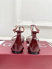 Gucci Women's sandal with bamboo red - 3