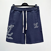 LV men Short - blue - 1
