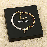 Chanel necklace gold -22 - 1