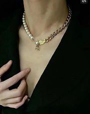 Chanel necklace gold -22 - 2