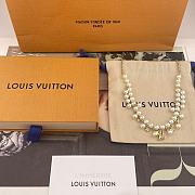 LV necklace gold and pearls - 04 - 1