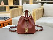 Chloe bracelet brown bag size 22x20x10.5 cm - 1