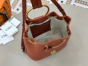 Chloe bracelet brown bag size 22x20x10.5 cm - 4