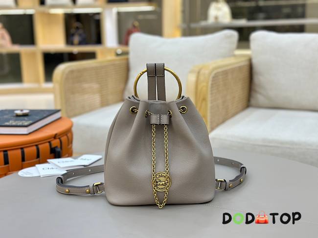 Chloe bracelet gray bag size 22x20x10.5 cm - 1