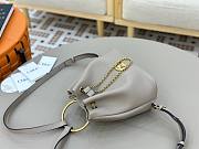 Chloe bracelet gray bag size 22x20x10.5 cm - 5