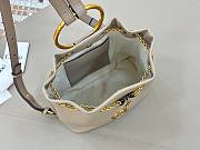 Chloe bracelet gray bag size 22x20x10.5 cm - 3