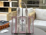 Chloe Woody pink bag size 37x26x12cm - 2