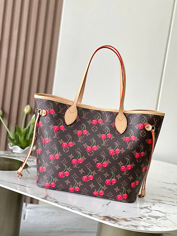 Louis Vuitton Neverfull bag M13263 size 28 x 14 x 31 