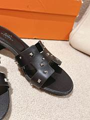 Hermes Oasis sandal black women - 3