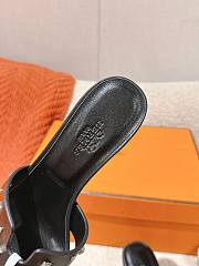 Hermes Oasis sandal black women - 4