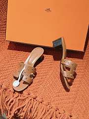 Hermes Oasis sandal brown women - 3
