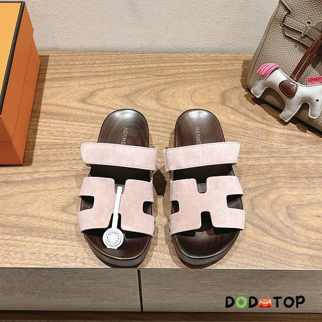 Hermes Chypre sandal pink - 1