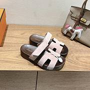 Hermes Chypre sandal pink - 3