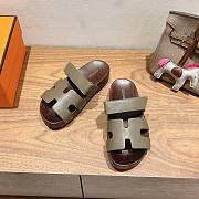 Hermes Chypre sandal green - 1