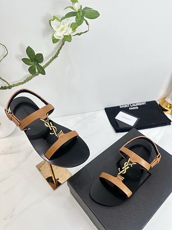 YSL sandals green women