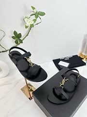 YSL sandals black women - 4