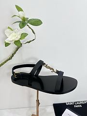 YSL sandals black women - 3