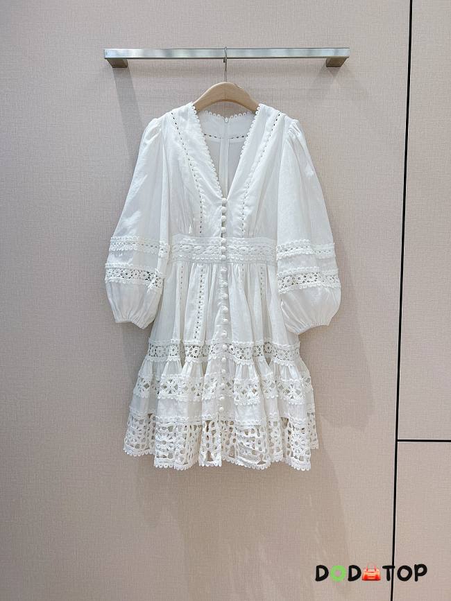 Zimmermann maxi dress white  - 1