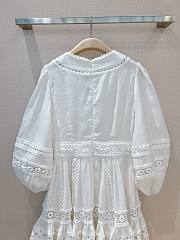 Zimmermann maxi dress white  - 4