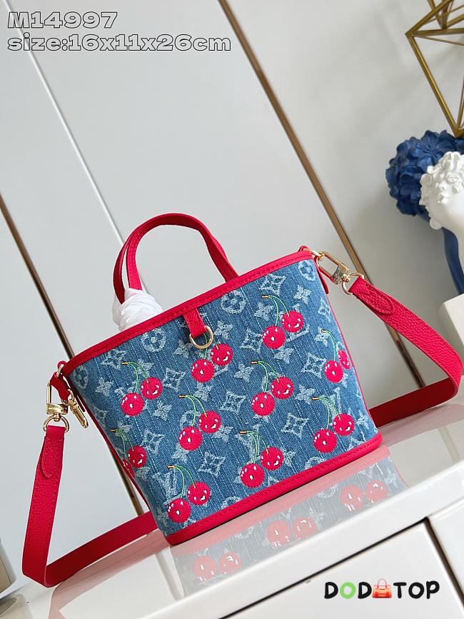Louis Vuitton Neverfull cherry bag size 16x11x26cm - 1