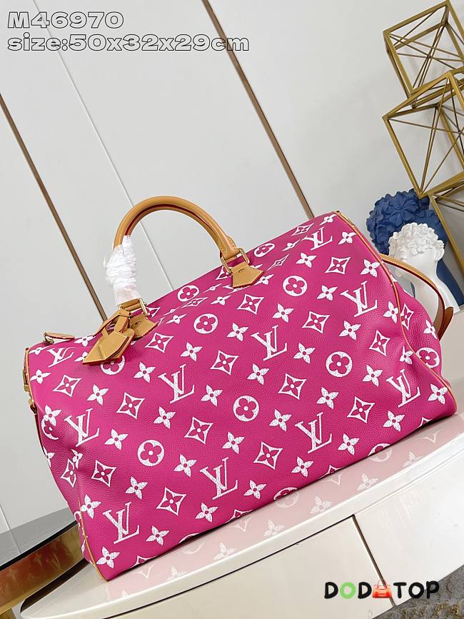 Louis Vuitton M11563 Speedy P9 Bandoulière 40 Agate Pink bag size 50 x 32 x 29 cm - 1