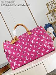 Louis Vuitton M11563 Speedy P9 Bandoulière 40 Agate Pink bag size 50 x 32 x 29 cm - 1