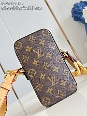 Louis Vuitton M14063 mobile phone bag size 18x4x10cm - 3