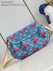 Louis Vuitton M13680 LV x TM Sunset bag size 18 x 3 x 27 cm - 5