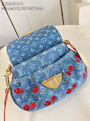 Louis Vuitton M13680 LV x TM Sunset bag size 18 x 3 x 27 cm - 3