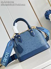 Louis Vuitton M14853 Alma BB bag size 23x17x11cm - 1