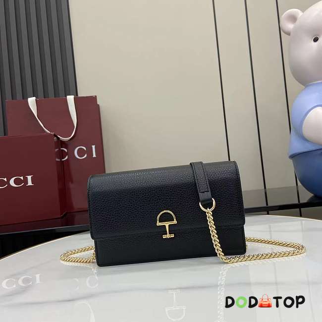 Gucci clutch bag black size 20x13x6cm - 1