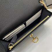 Gucci clutch bag black size 20x13x6cm - 3