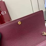 Gucci clutch bag red size 20x13x6cm - 3