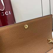 Gucci clutch bag brown size 20x13x6cm - 4