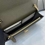 Gucci clutch bag green size 20x13x6cm - 2