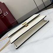 Gucci clutch bag white size 20x13x6cm - 5