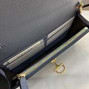 Gucci clutch bag blue size 20x13x6cm - 6