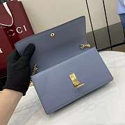Gucci clutch bag blue size 20x13x6cm - 5