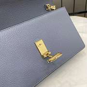 Gucci clutch bag blue size 20x13x6cm - 4