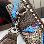 GG printed mini bag size 14x22.5x7.5cm - 5